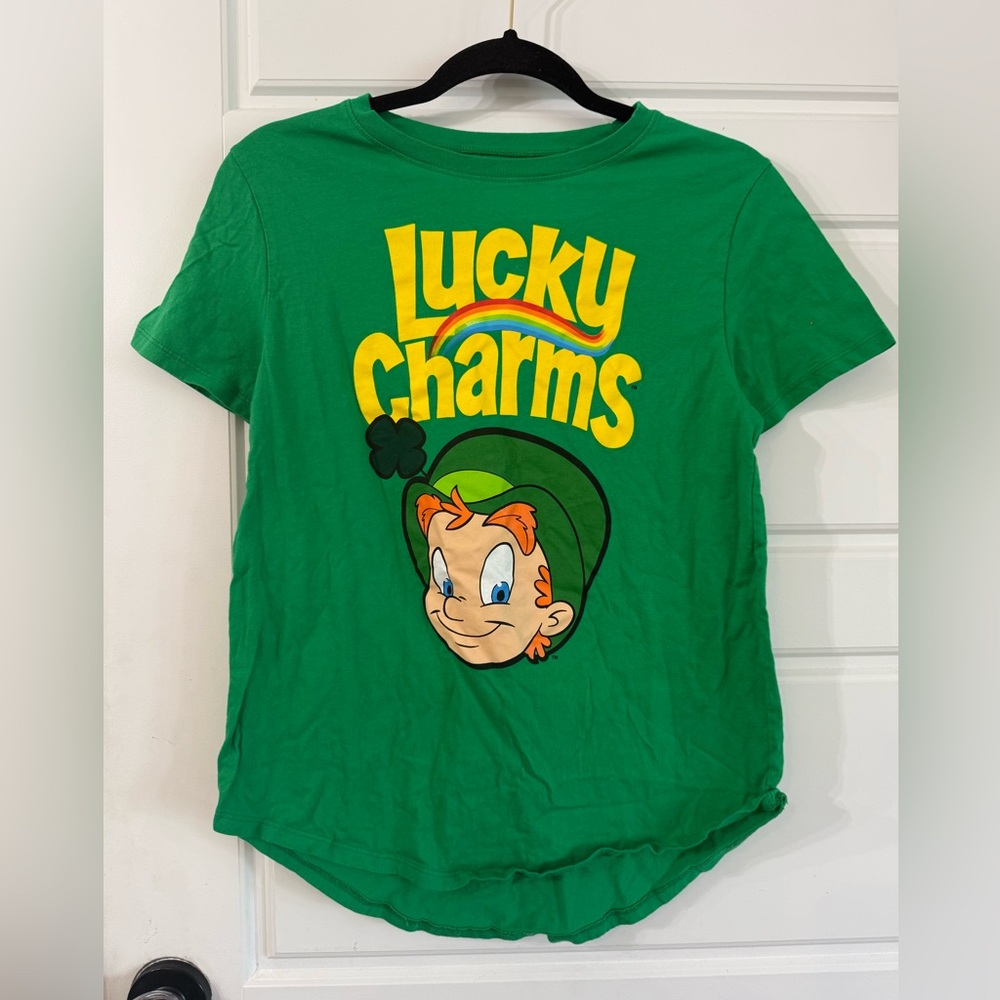 Lucky Charms Green Graphic Tee